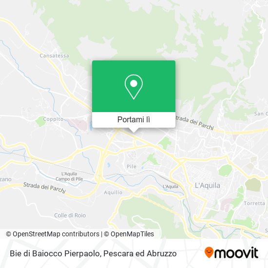 Mappa Bie di Baiocco Pierpaolo