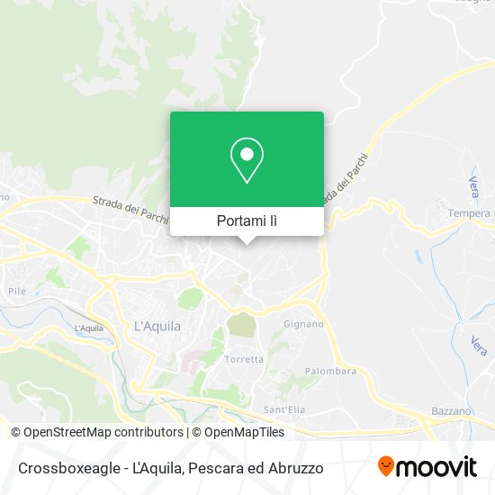 Mappa Crossboxeagle - L'Aquila