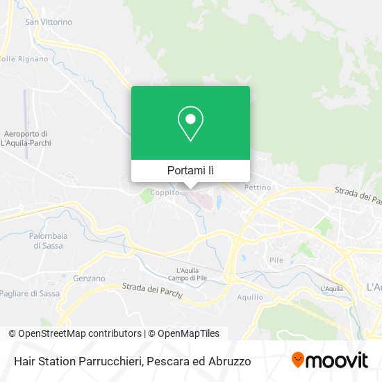 Mappa Hair Station Parrucchieri