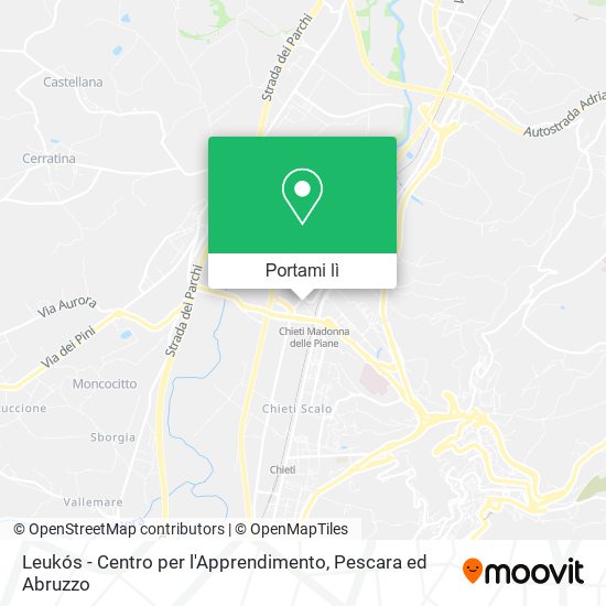 Mappa Leukós - Centro per l'Apprendimento