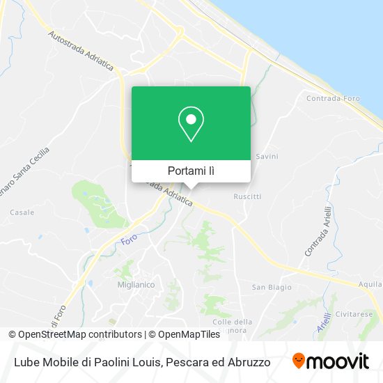 Mappa Lube Mobile di Paolini Louis