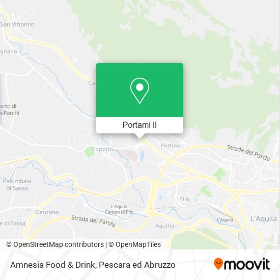Mappa Amnesia Food & Drink