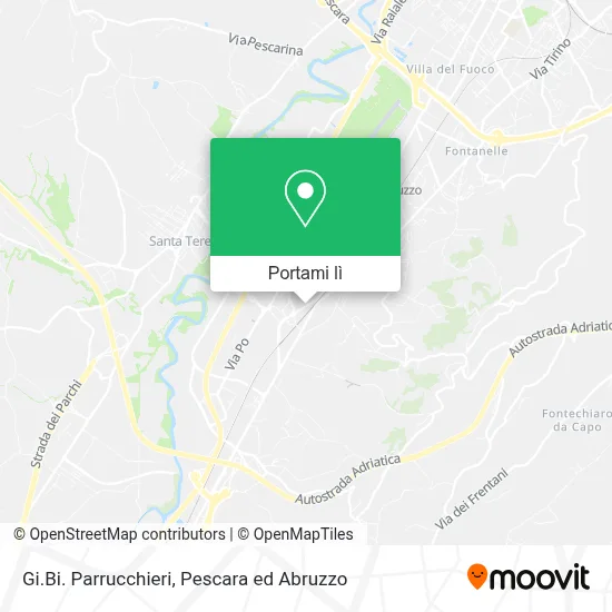 Mappa Gi.Bi. Parrucchieri