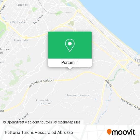 Mappa Fattoria Turchi