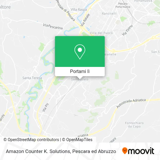 Mappa Amazon Counter K. Solutions