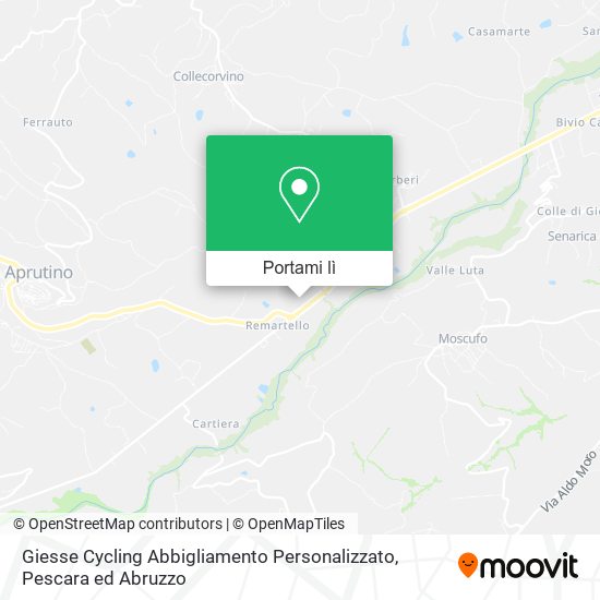 Mappa Giesse Cycling Abbigliamento Personalizzato