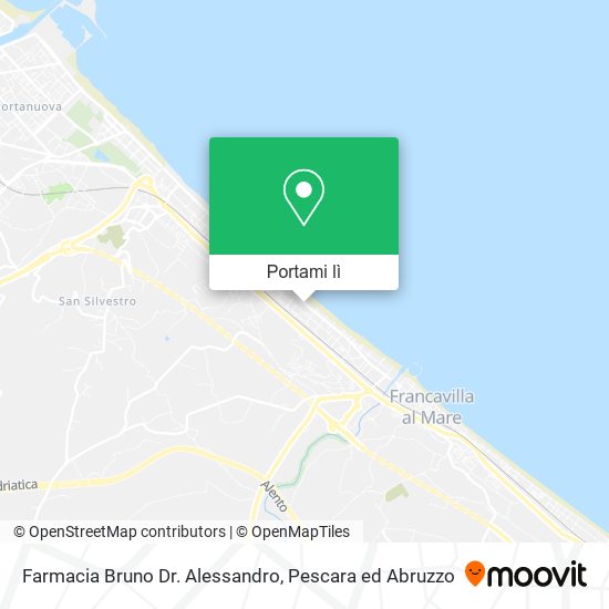 Mappa Farmacia Bruno Dr. Alessandro