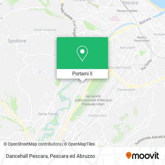 Mappa Dancehall Pescara