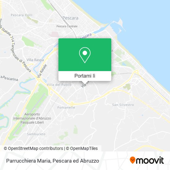 Mappa Parrucchiera Maria