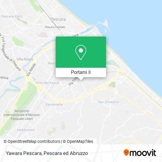 Mappa Yawara Pescara