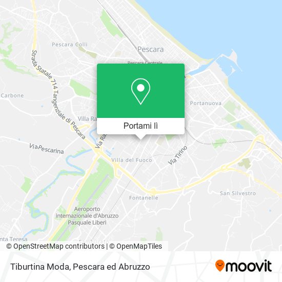 Mappa Tiburtina Moda