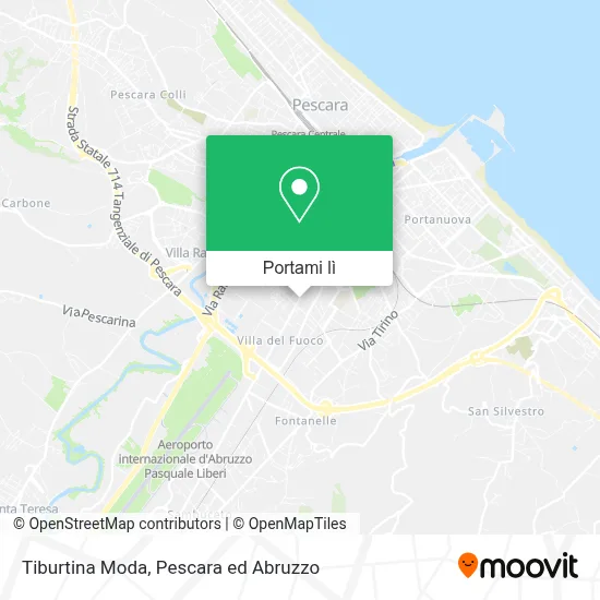 Mappa Tiburtina Moda