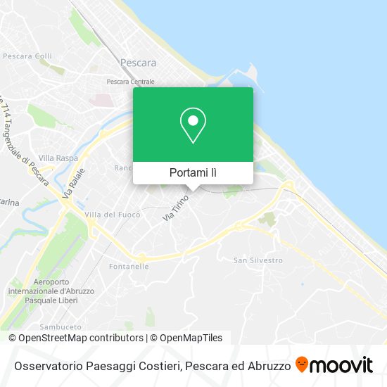 Mappa Osservatorio Paesaggi Costieri