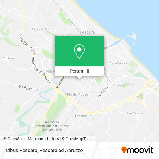 Mappa Cibus Pescara