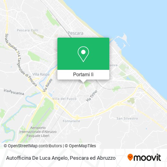 Mappa Autofficina De Luca Angelo