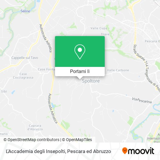Mappa L'Accademia degli Insepolti