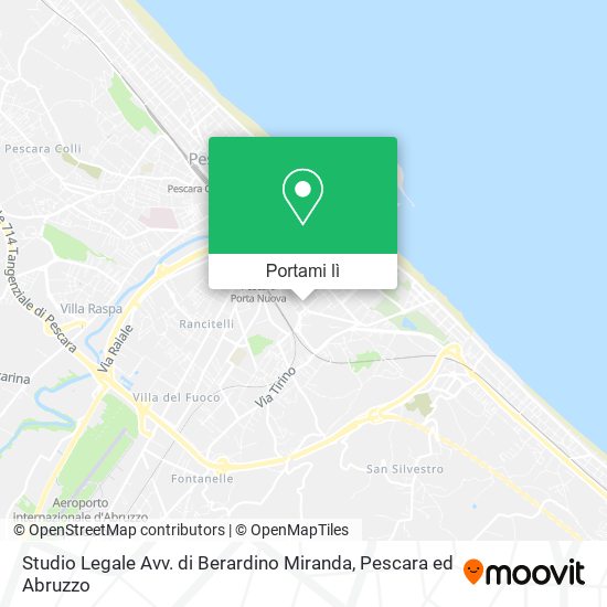 Mappa Studio Legale Avv. di Berardino Miranda