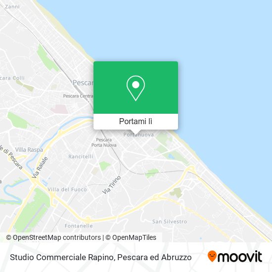 Mappa Studio Commerciale Rapino