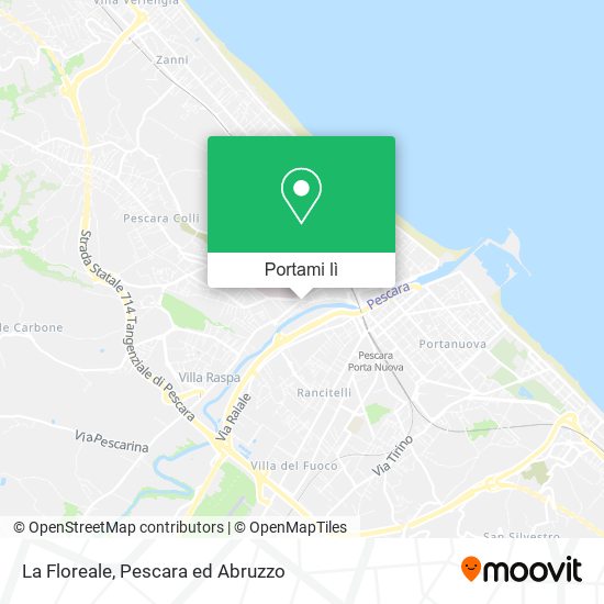 Mappa La Floreale