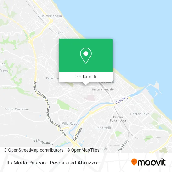 Mappa Its Moda Pescara
