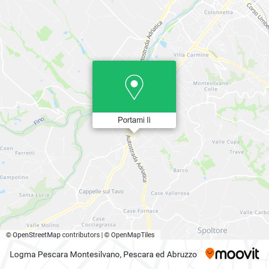 Mappa Logma Pescara Montesilvano
