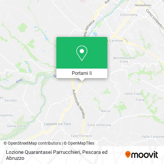 Mappa Lozione Quarantasei Parrucchieri