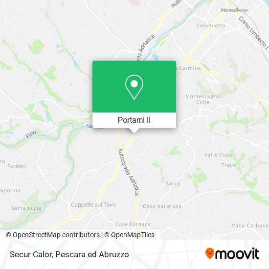 Mappa Secur Calor