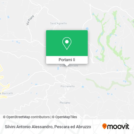 Mappa Silvini Antonio Alessandro