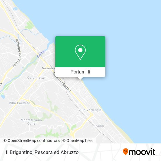 Mappa Il Brigantino