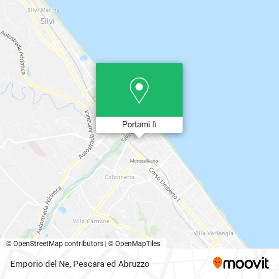 Mappa Emporio del Ne