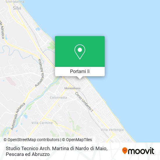Mappa Studio Tecnico Arch. Martina di Nardo di Maio