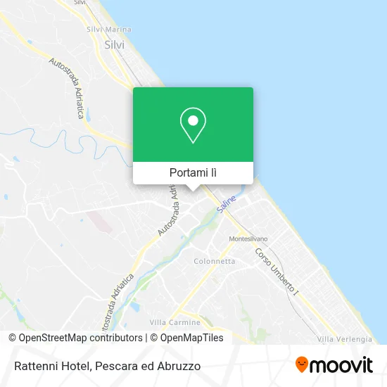 Mappa Rattenni Hotel