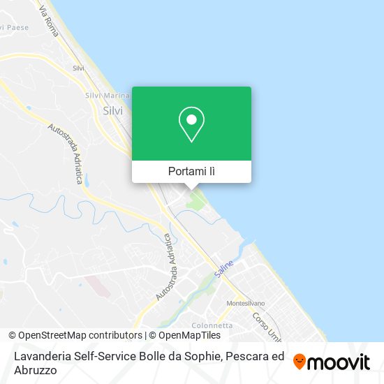 Mappa Lavanderia Self-Service Bolle da Sophie