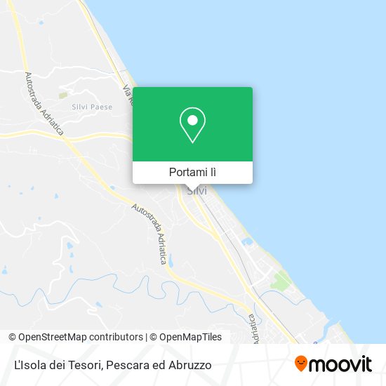 Mappa L'Isola dei Tesori