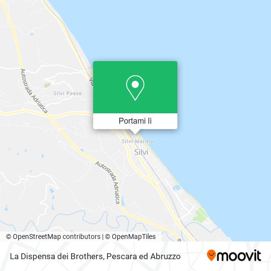 Mappa La Dispensa dei Brothers