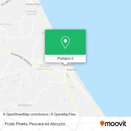 Mappa Pclab Pineto