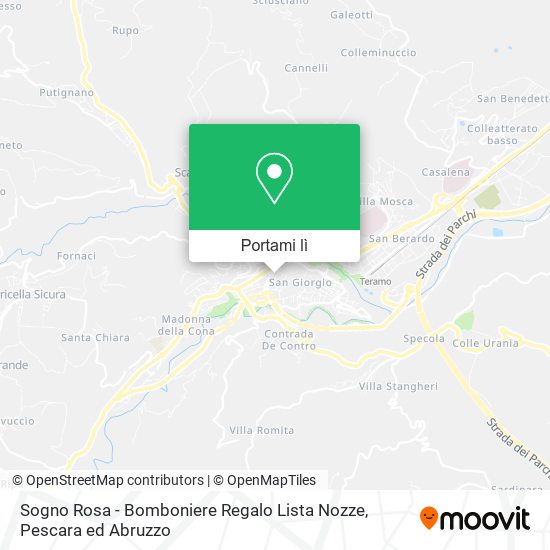 Mappa Sogno Rosa - Bomboniere Regalo Lista Nozze