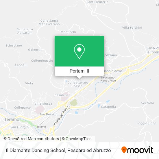 Mappa Il Diamante Dancing School