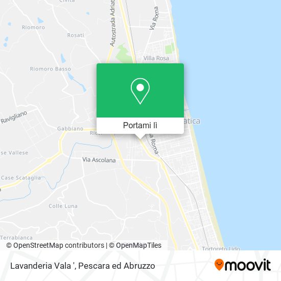 Mappa Lavanderia Vala '