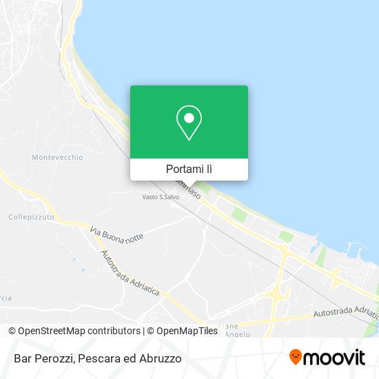 Mappa Bar Perozzi