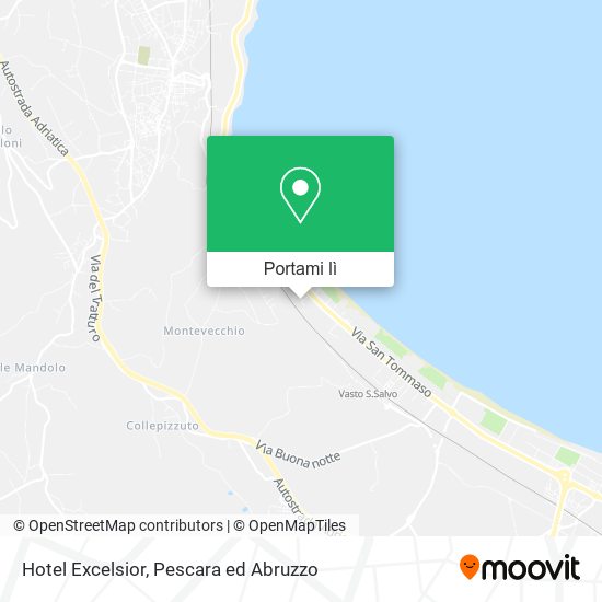 Mappa Hotel Excelsior
