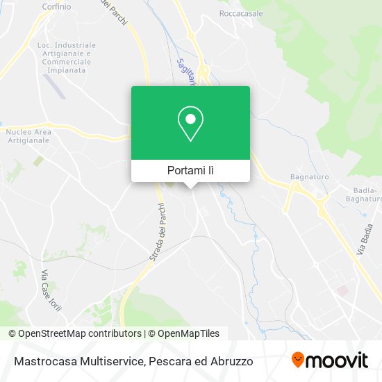 Mappa Mastrocasa Multiservice