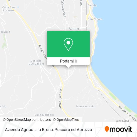 Mappa Azienda Agricola la Bruna