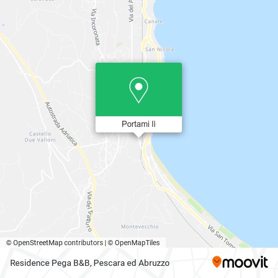 Mappa Residence Pega B&B