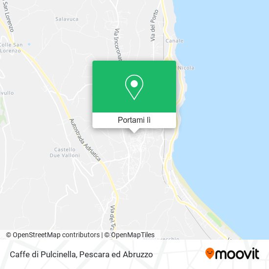 Mappa Caffe di Pulcinella