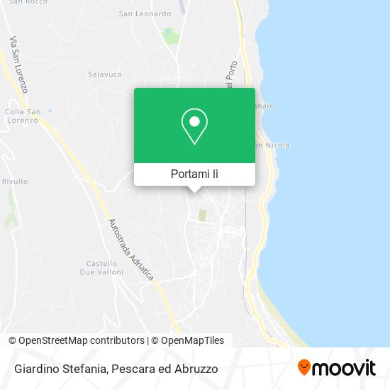 Mappa Giardino Stefania