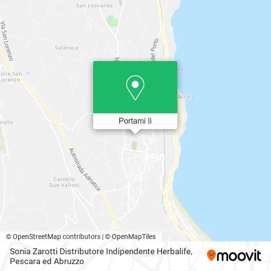 Mappa Sonia Zarotti Distributore Indipendente Herbalife