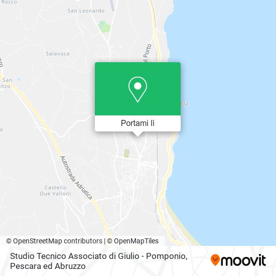 Mappa Studio Tecnico Associato di Giulio - Pomponio