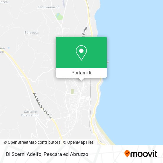 Mappa Di Scerni Adelfo