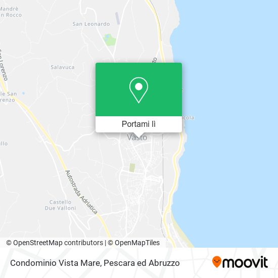 Mappa Condominio Vista Mare